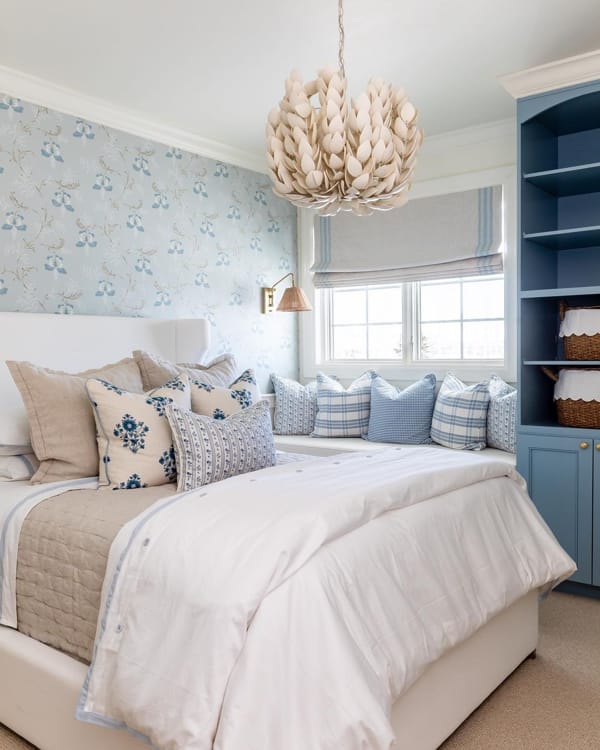 Pastel Blue Bedroom Design